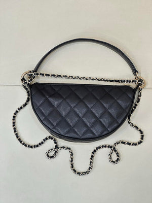 Chanel Clutch with chain Lambskin & Gold-Tone Metal AP5094 Black - Default Title - View 6