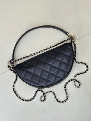 Chanel Clutch with chain Lambskin & Gold-Tone Metal AP5094 Black - Default Title - View 7
