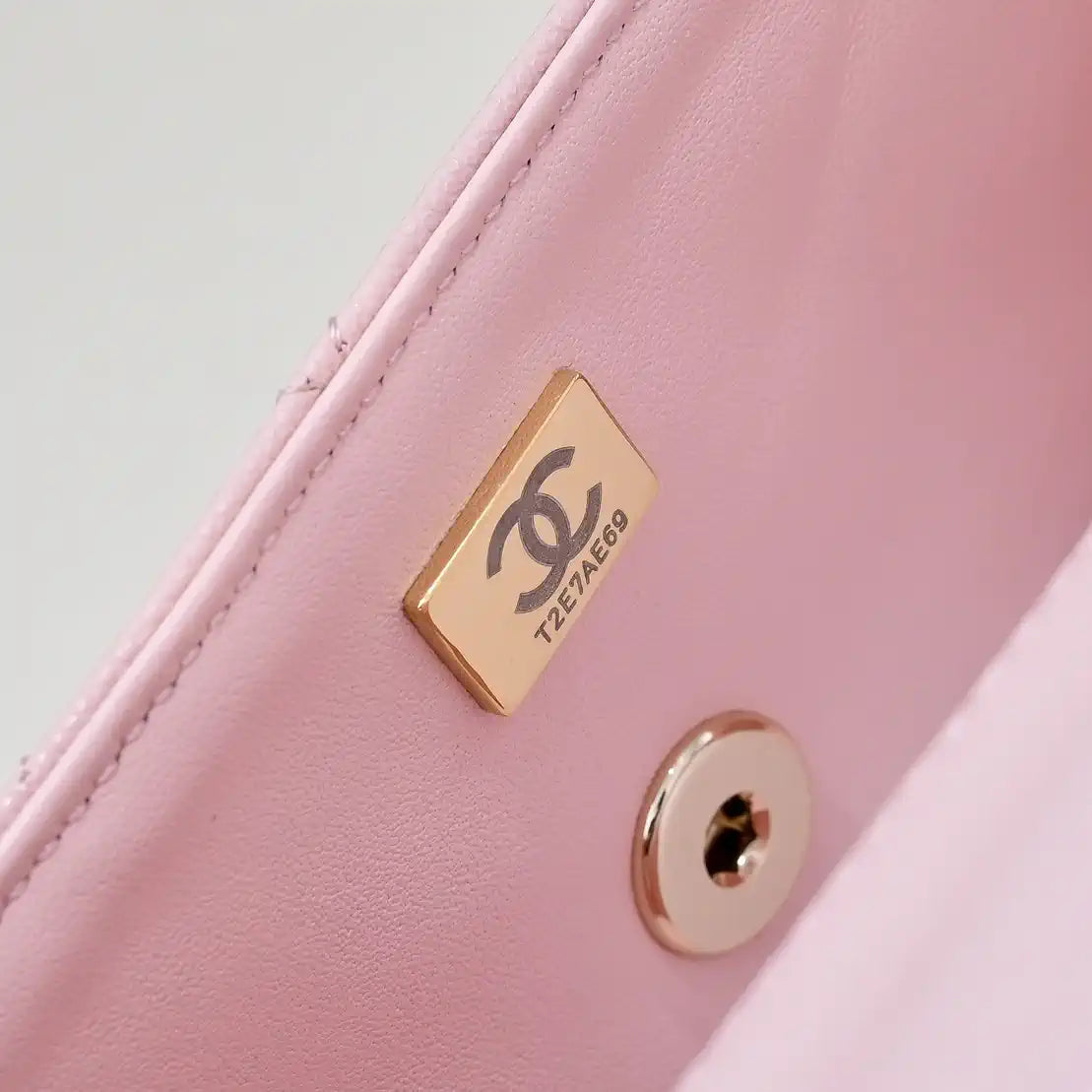 Chanel Crush Handle box Bag Calfskin AS4591 Pink