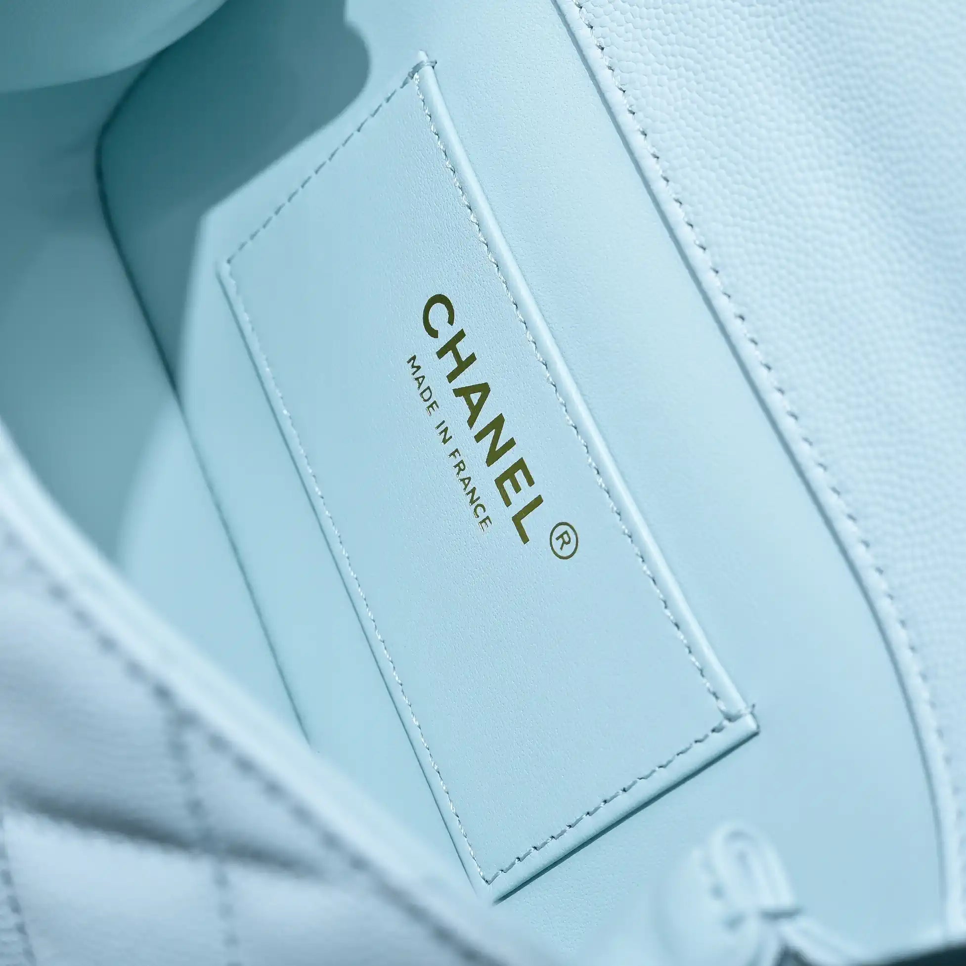 Chanel Crush Handle box Bag Calfskin AS4591 Blue