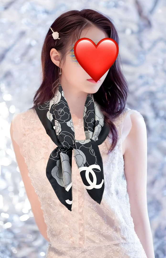 Chanel Double-sided Scarf Designer Scarf C88720 - Default Title - View 1