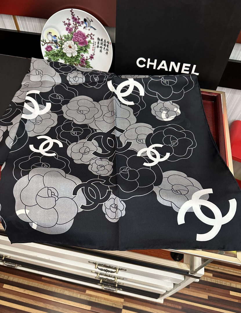 Chanel Double-sided Scarf Designer Scarf C88720