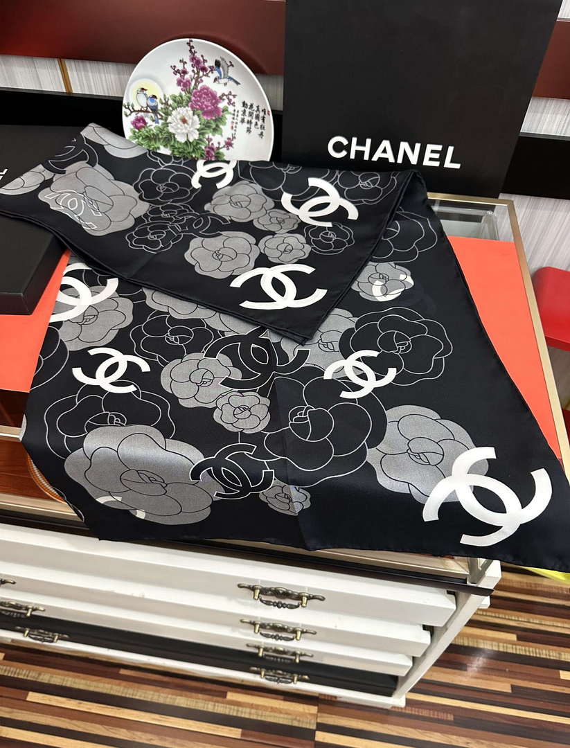 Chanel Double-sided Scarf Designer Scarf C88720