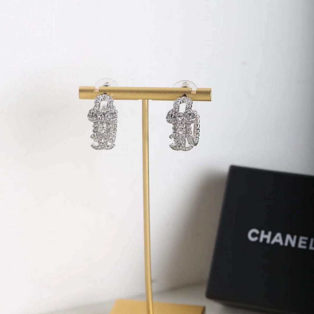 Chanel Earring Designer Jewelry CC32104 - Default Title - View 1