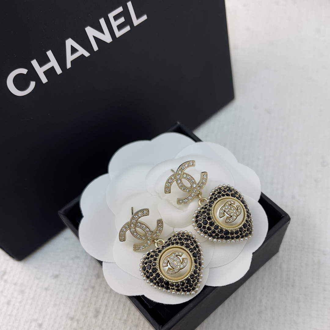 Chanel Earring Designer Jewelry CC32106 - Default Title - View 1