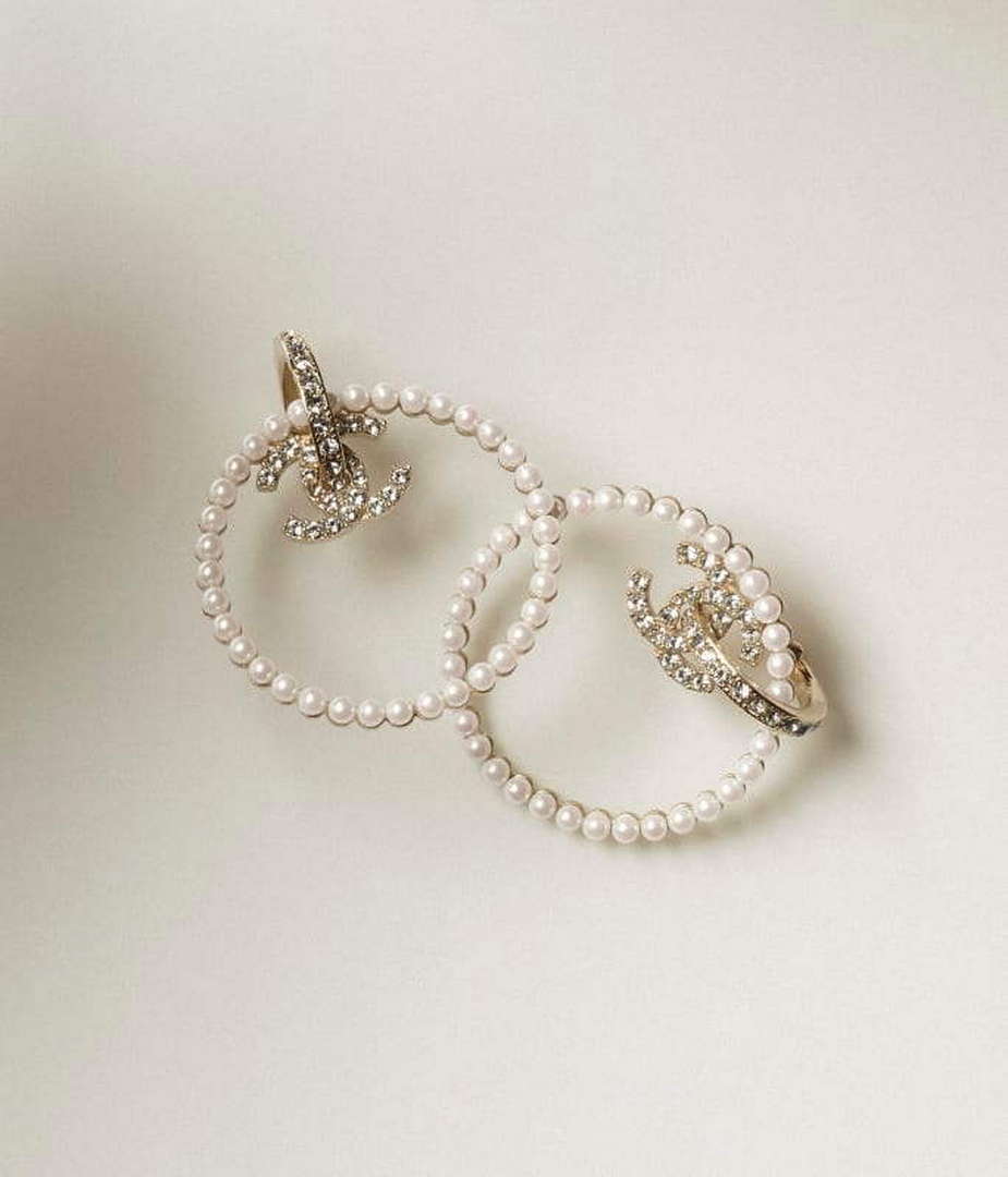 Chanel Earring Designer Jewelry CC32117 - Default Title - View 4