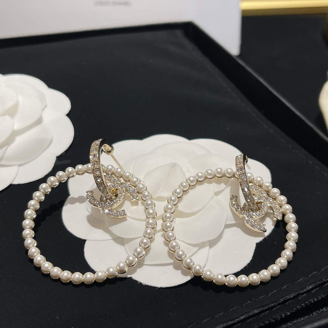 Chanel Earring Fashion Jewelry CC31826 - Default Title - View 1