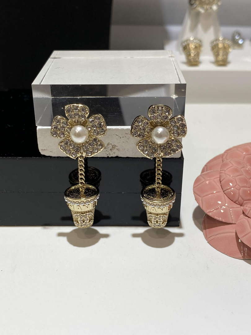 Chanel Earring Fashion Jewelry CC31865 - Default Title - View 1
