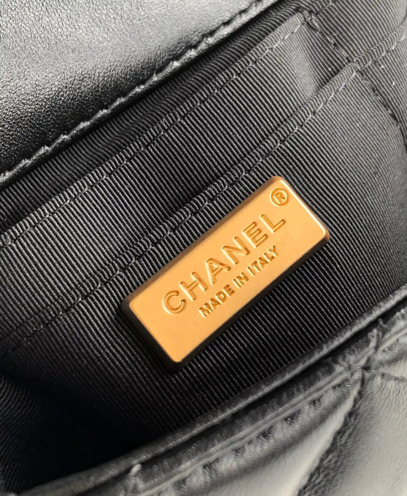 Chanel Evening with Handle Bag Lambskin AS6675 Black