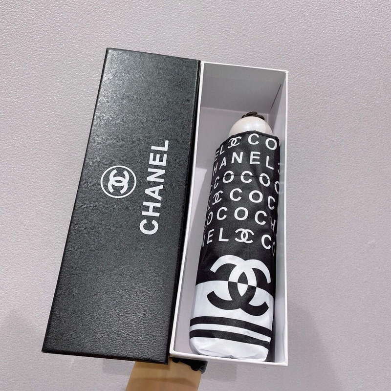 Chanel Five Fold Automatic Folding Sun Umbrella C855665 - Default Title - View 3