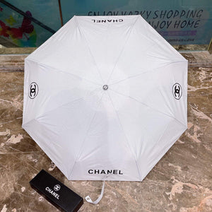 Chanel Five Fold Automatic Folding Sun Umbrella C855666 - Default Title - View 1