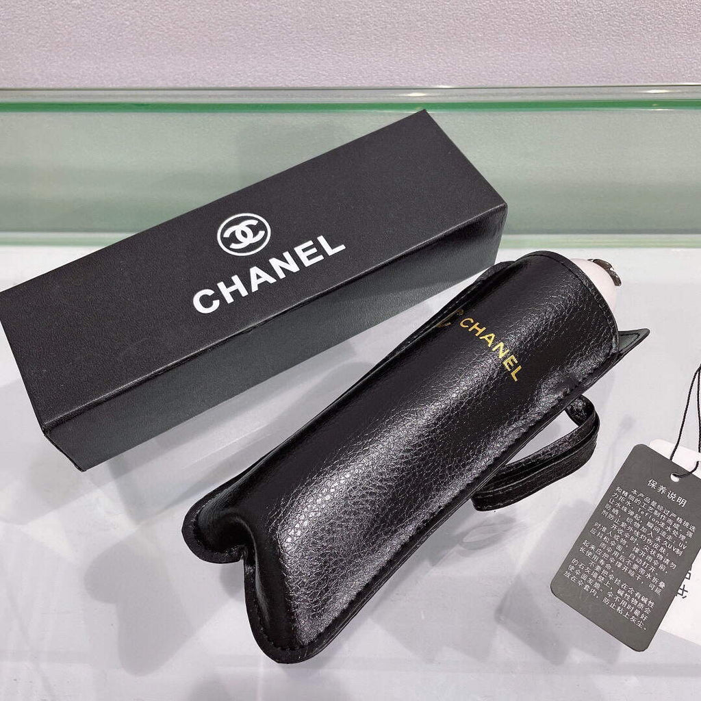 Chanel Five Fold Automatic Folding Sun Umbrella C855667