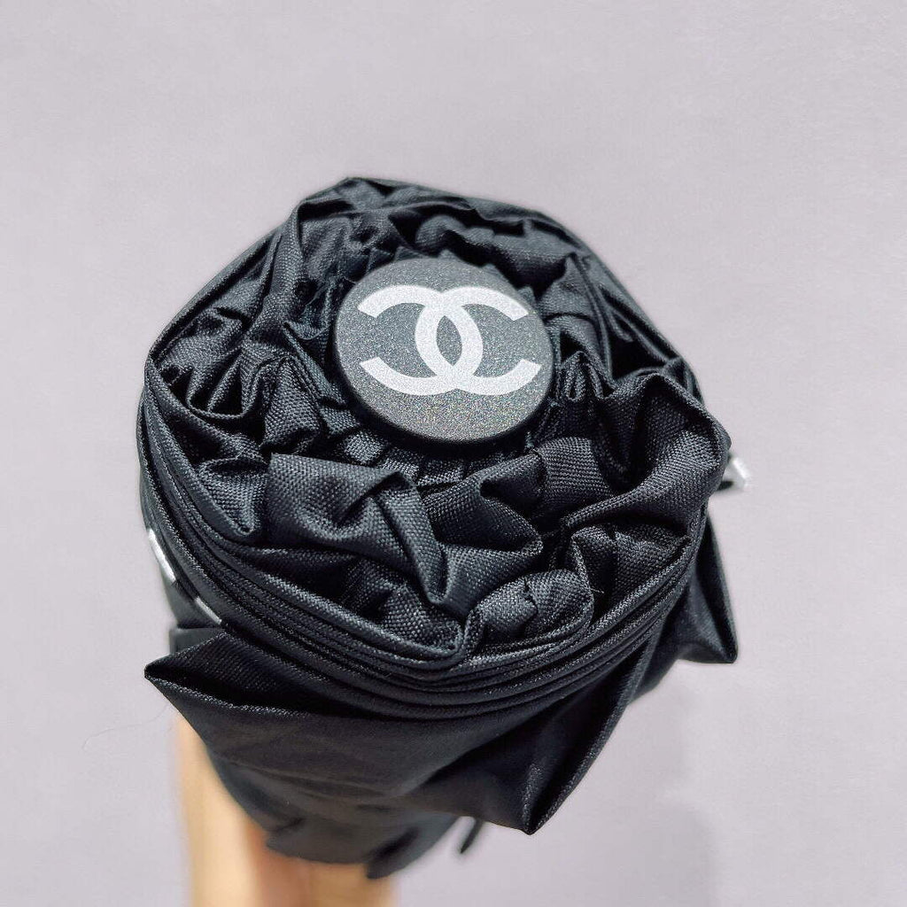 Chanel Five Fold Automatic Folding Sun Umbrella C855667