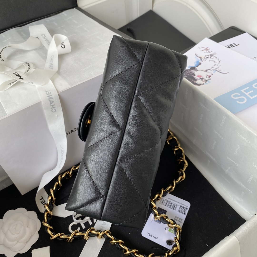 Chanel flap bag Lambskin AS3498 Black