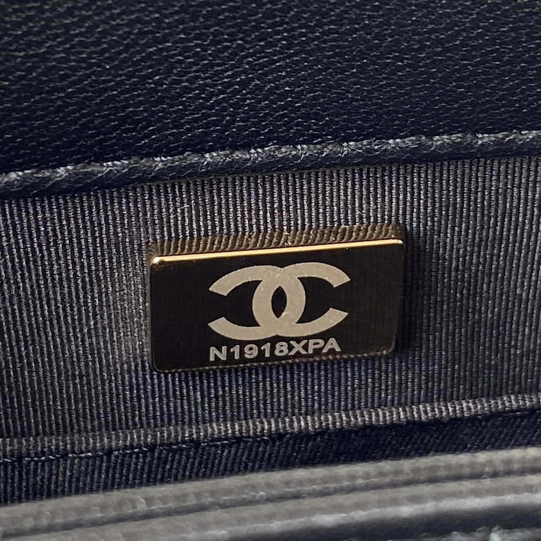 Chanel flap bag Lambskin AS3498 Black