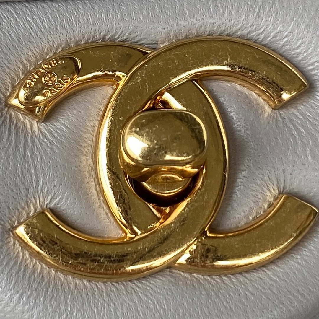 Chanel flap bag Lambskin AS3498 Gray - Default Title - View 3