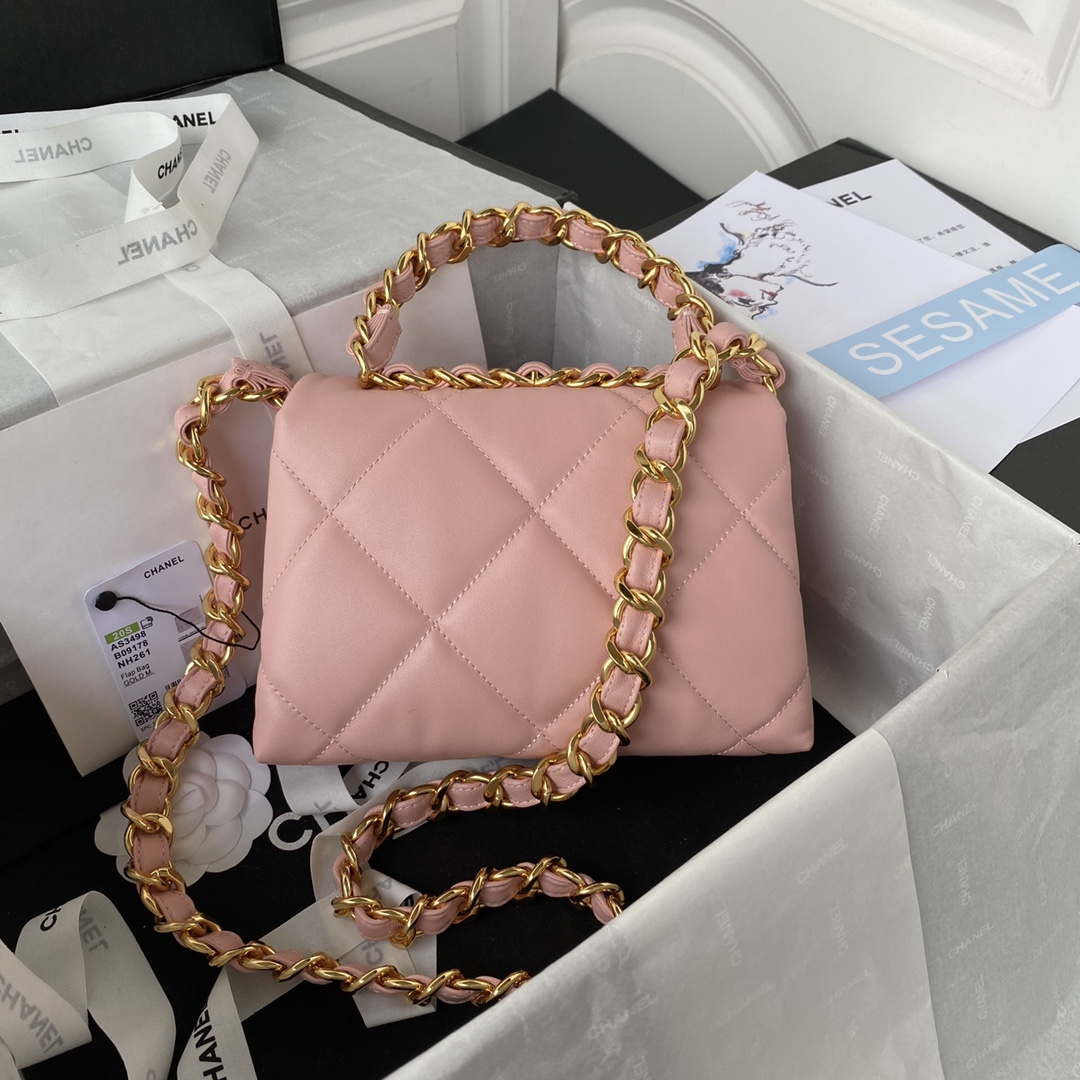 Chanel flap bag Lambskin AS3498 Pink - Default Title - View 2