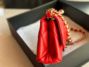 Chanel flap bag Lambskin AS3498 Red - Default Title - View 5