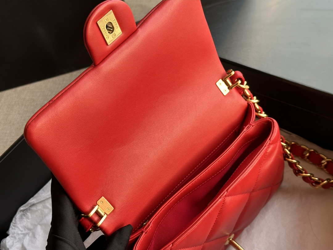 Chanel flap bag Lambskin AS3498 Red - Default Title - View 7