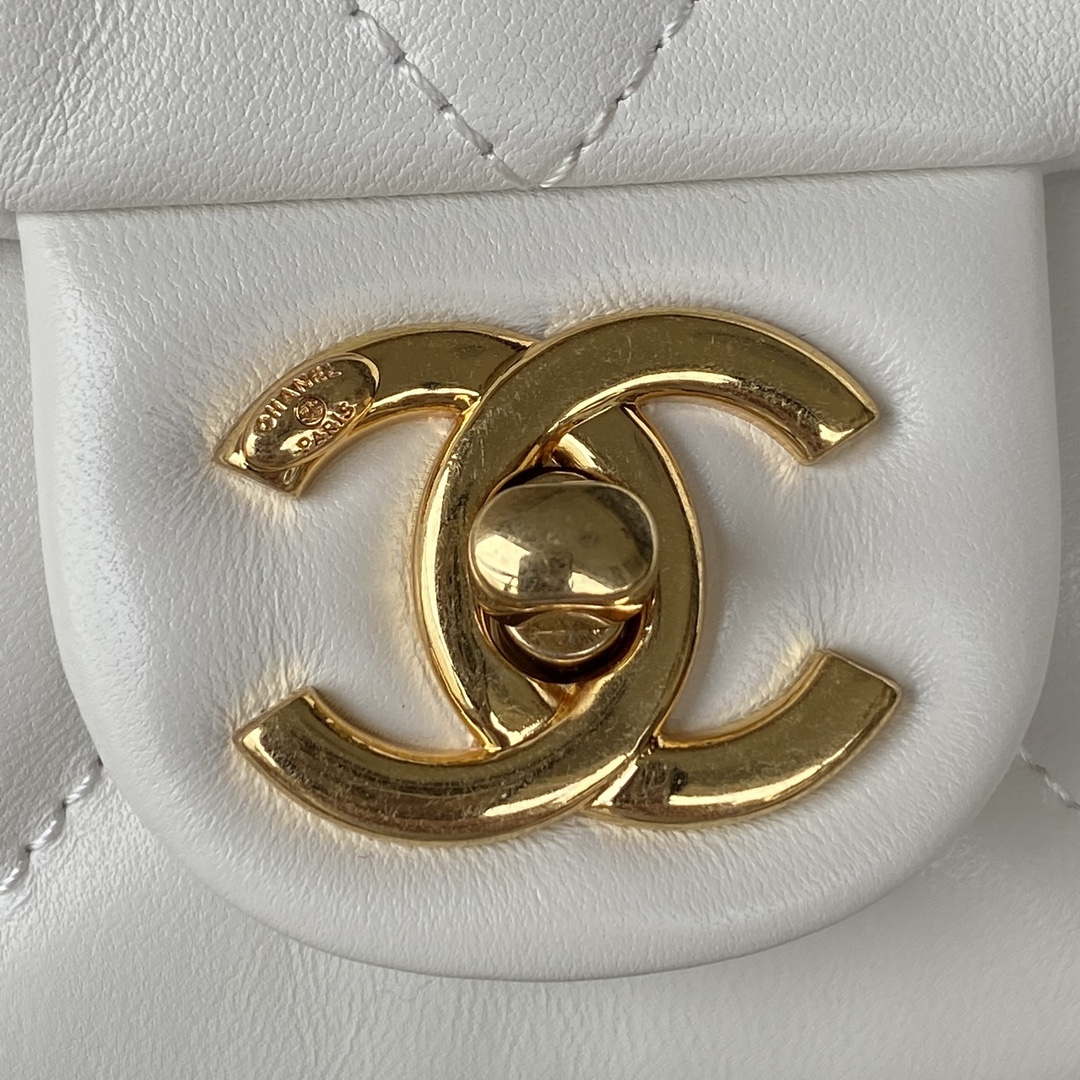 Chanel flap bag Lambskin AS3498 White - Default Title - View 3