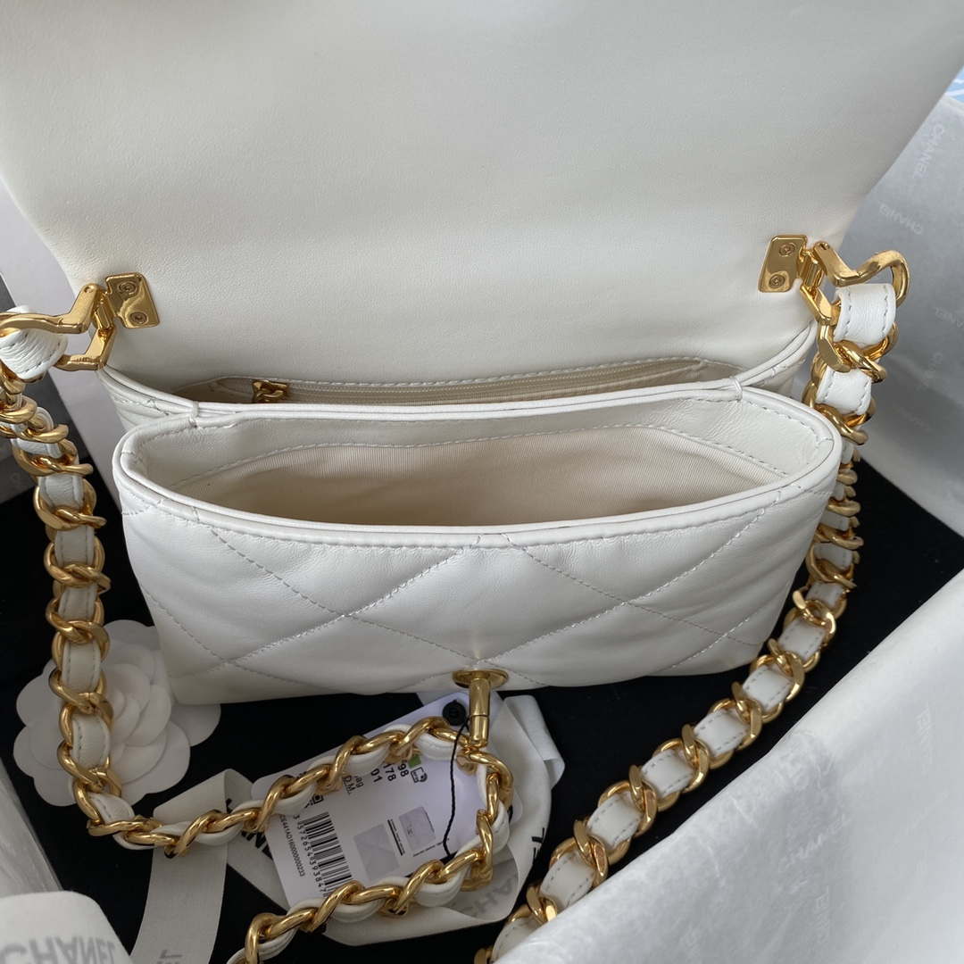 Chanel flap bag Lambskin AS3498 White - Default Title - View 7