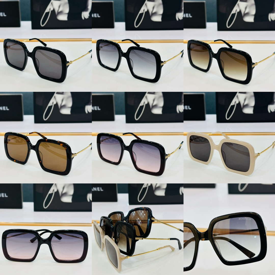 Chanel Fshion CH5894 Classic Sunglasses C83253 - Corlor 1 - View 7