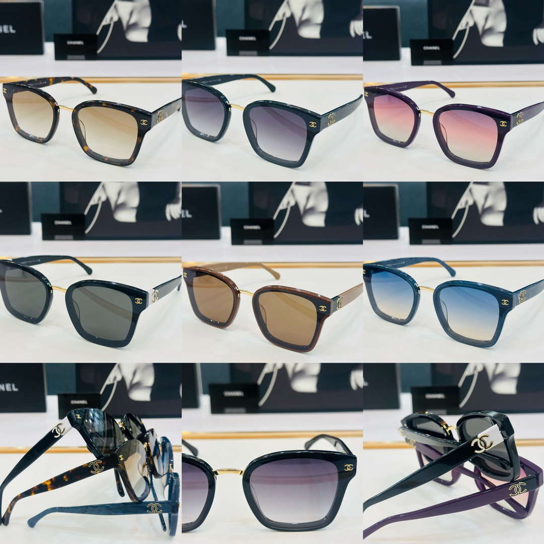 Chanel Fshion Classic CH5562 Sunglasses C83240 - Corlor 1 - View 9