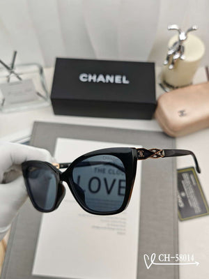 Chanel Fshion Classic Sunglasses C83201 - 1. Black - View 4