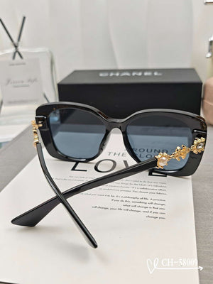 Chanel Fshion Classic Sunglasses C83202 - 1. Black - View 8