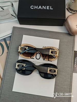 Chanel Fshion Classic Sunglasses C83203 - 1. Black - View 3