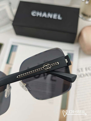 Chanel Fshion Classic Sunglasses C83204 - 1. Black - View 9