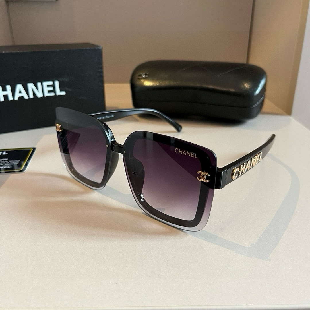 Chanel Fshion Classic Sunglasses C83209 - 2. Black - View 2