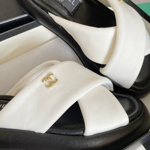 Chanel G38864 Mules Fabric Sandals Women C91151 - 35 - View 7