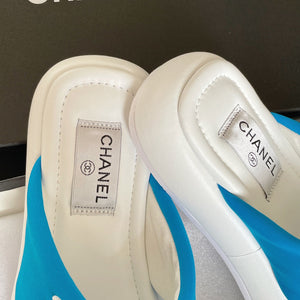 Chanel G38864 Mules Fabric Sandals Women C91152 - 35 - View 8