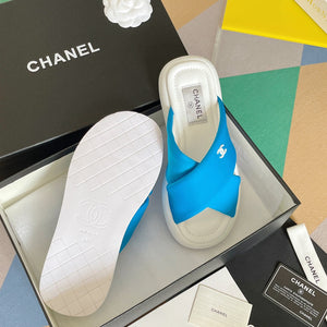 Chanel G38864 Mules Fabric Sandals Women C91152 - 35 - View 9
