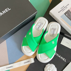 Chanel G38864 Mules Fabric Sandals Women C91153 - 35 - View 5