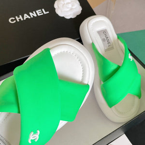 Chanel G38864 Mules Fabric Sandals Women C91153 - 35 - View 8