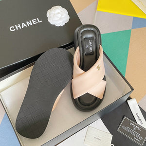 Chanel G38864 Mules Fabric Sandals Women C91154 - 35 - View 9