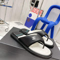 Chanel G38865 Sandals Mules Fabric Women C91180 - 35 - View 1
