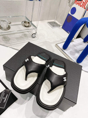 Chanel G38865 Sandals Mules Fabric Women C91180 - 35 - View 5