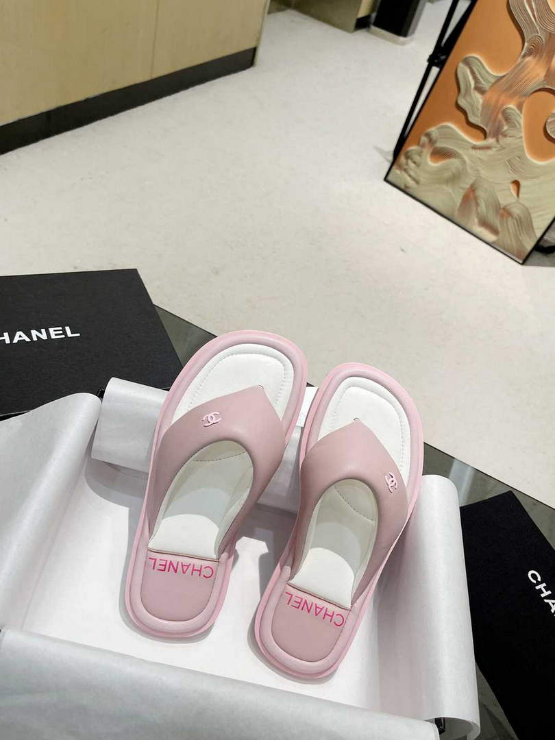 Chanel G38865 Sandals Mules Fabric Women C91181 - 35 - View 4