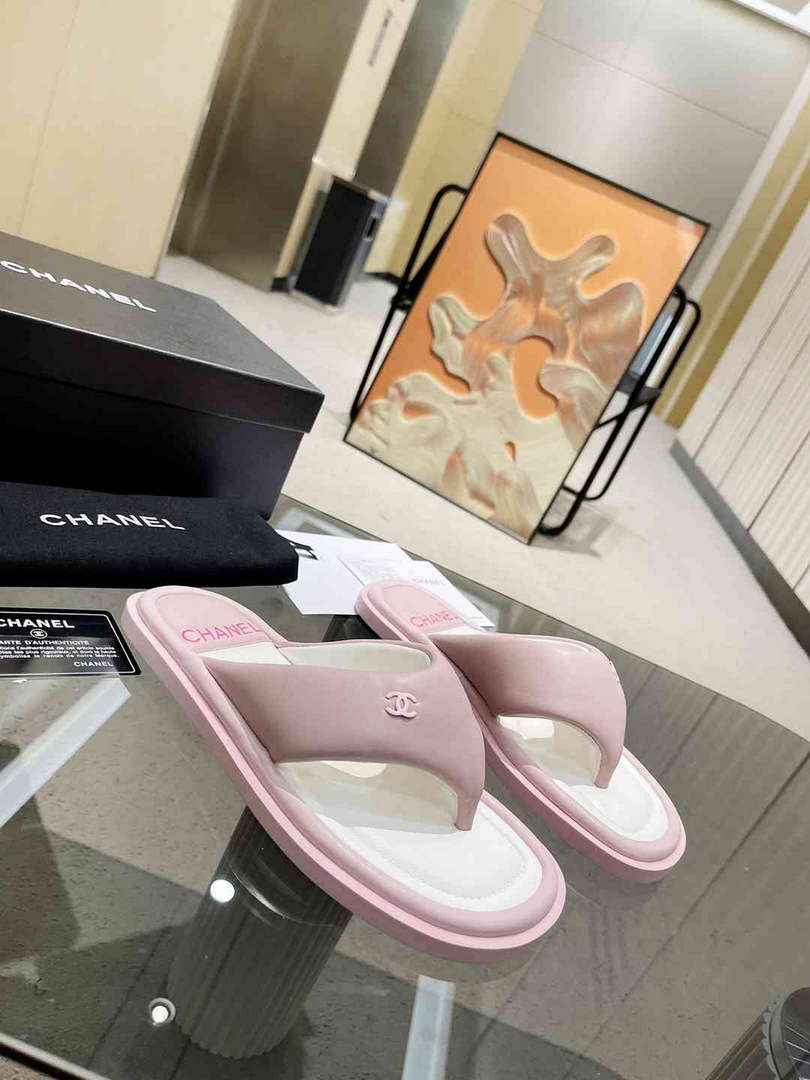 Chanel G38865 Sandals Mules Fabric Women C91181 - 35 - View 3