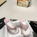 Chanel G38865 Sandals Mules Fabric Women C91181 - 35 - View 1