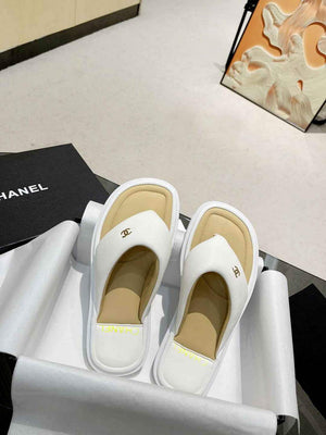 Chanel G38865 Sandals Mules Fabric Women C91184 - 35 - View 2