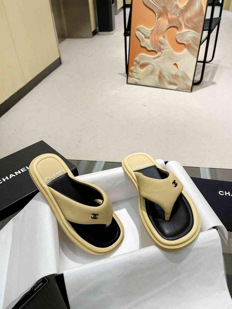 Chanel G38865 Sandals Mules Fabric Women C91182 - 35 - View 6