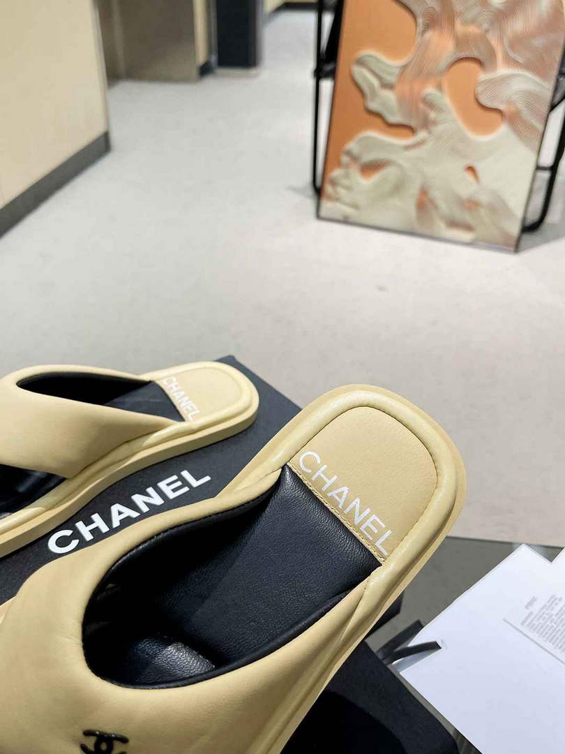 Chanel G38865 Sandals Mules Fabric Women C91182 - 35 - View 8