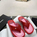 Chanel G38865 Sandals Mules Fabric Women C91183 - 35 - View 1