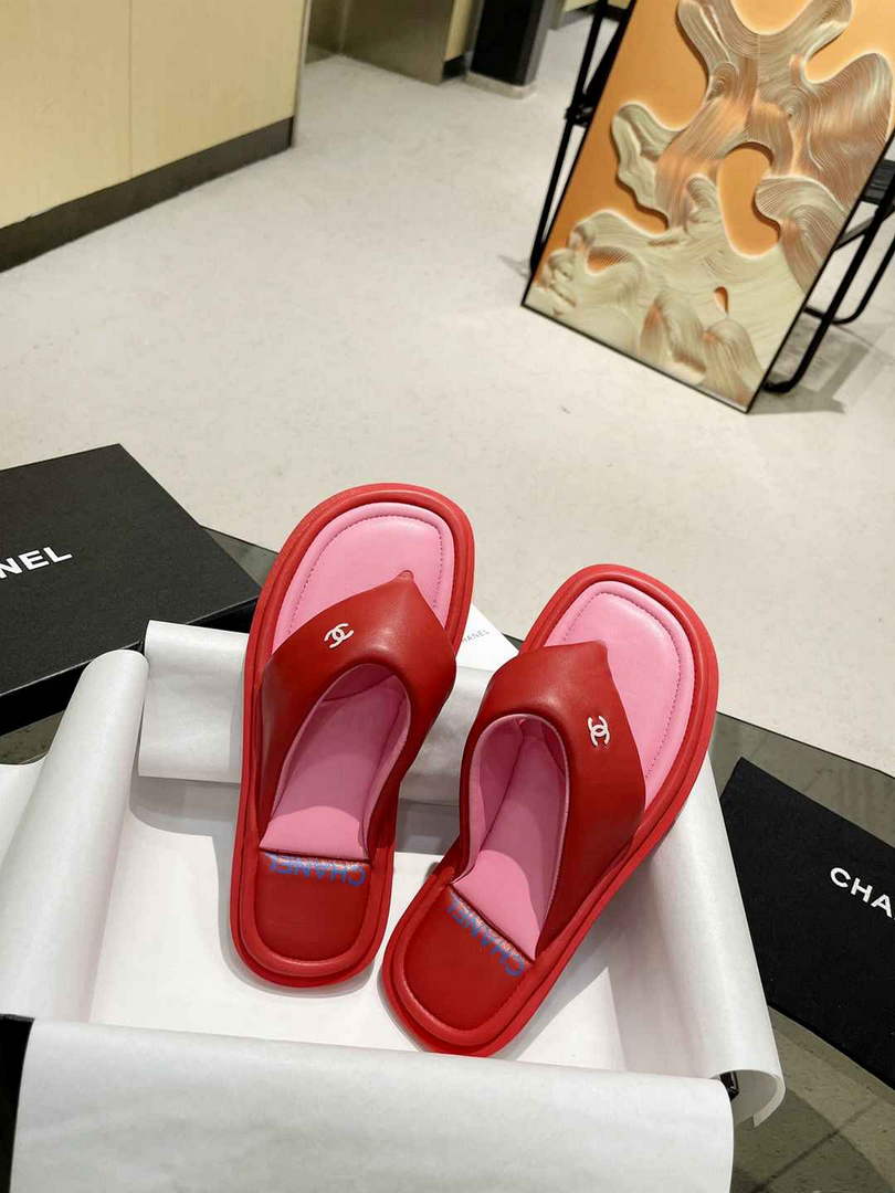 Chanel G38865 Sandals Mules Fabric Women C91183 - 35 - View 2