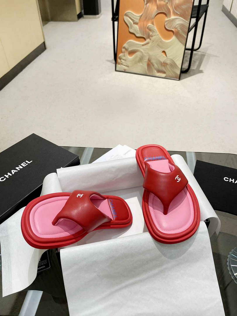 Chanel G38865 Sandals Mules Fabric Women C91183 - 35 - View 4