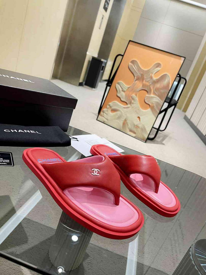 Chanel G38865 Sandals Mules Fabric Women C91183